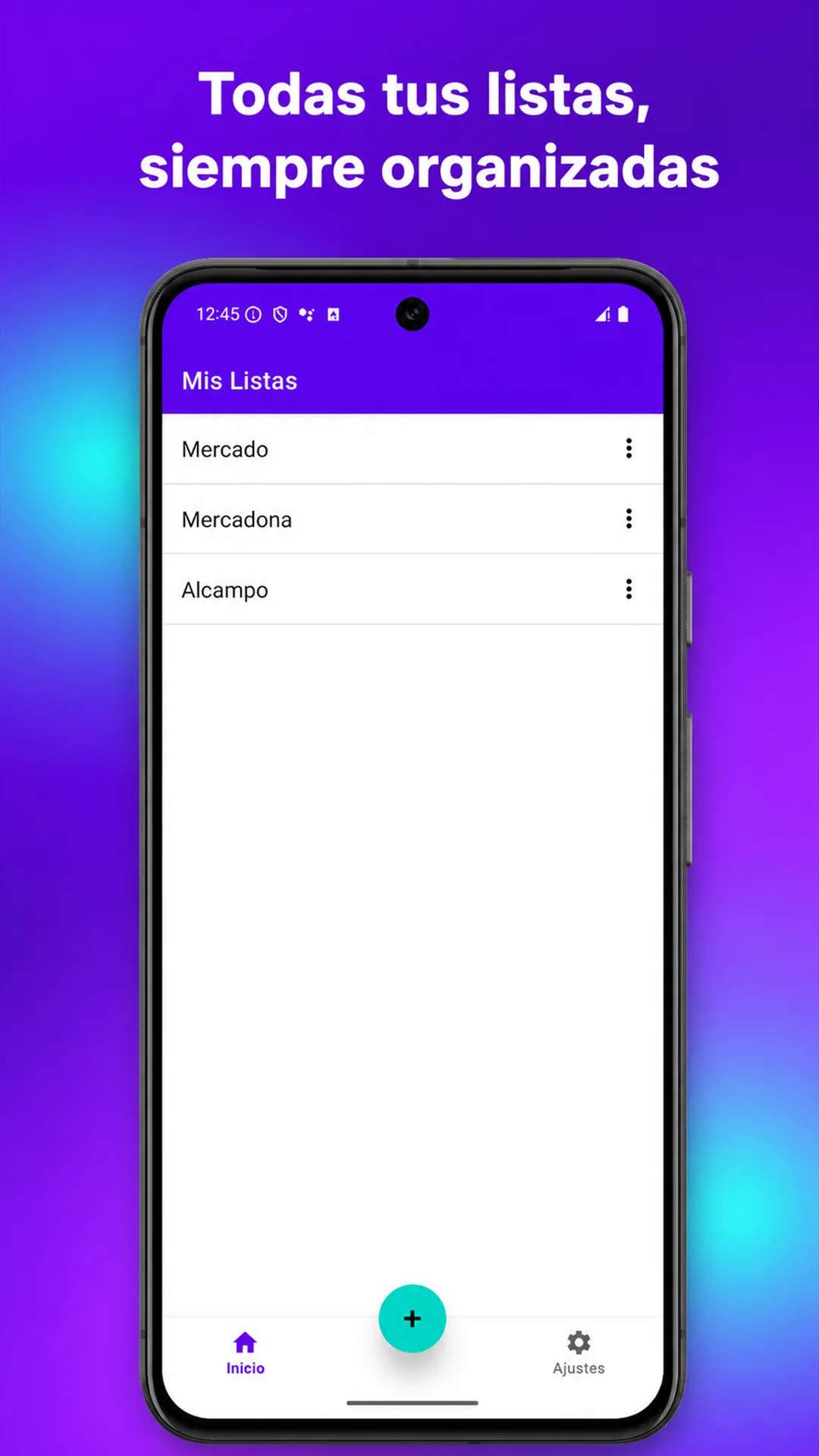 Pantalla de Compraz